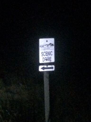 Pitch black scenic route