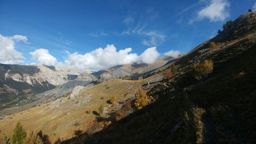 De Péone au col de Crousette