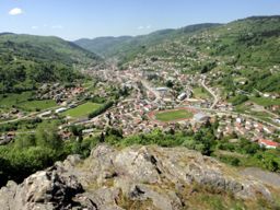Roche Beuty, vue sur la Bresse