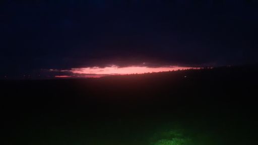 Sonnenuntergang über Ksdtellaun.