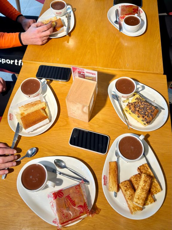 Mojando el churro… pasiego