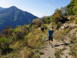 Rando famille à Saorge