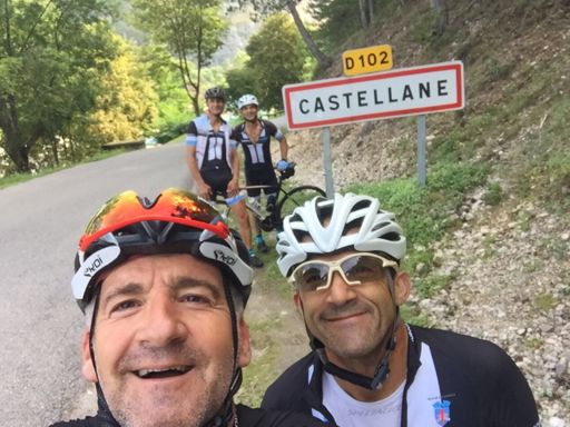 Les copains pour une sorti de 145 km