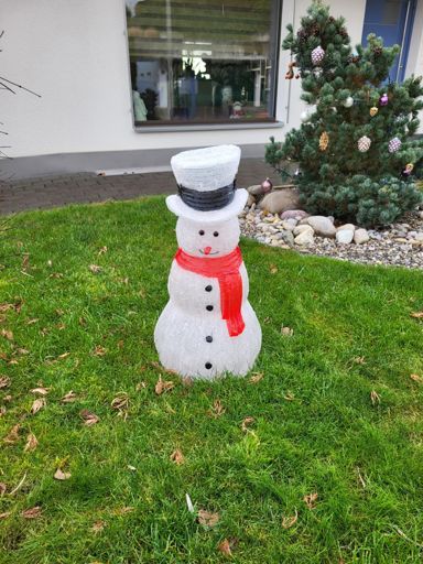 Schneemann in Boppelsen! 😀⛄️