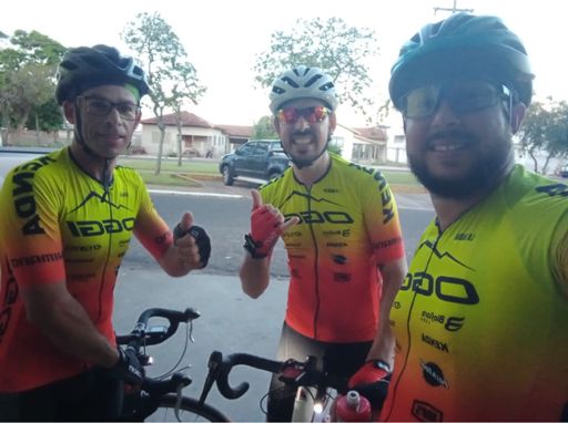 Amizade que o Pedal criou.