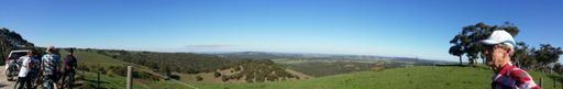 Looking South from a hilltop