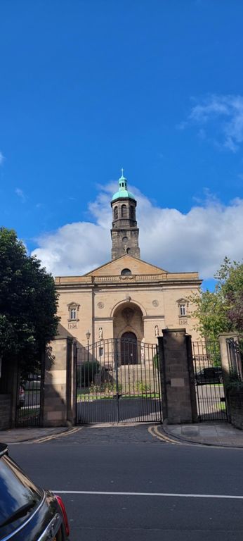 1774 St Patrick church on Colgate, though postal address is 40 High St. Built for Episcopal church, sold twice, now Catholic. Google Maps retrieves several in- and external photos. https://canmore.org.uk/site/52321/edinburgh-cowgate-st-patricks-roman-catholic-church