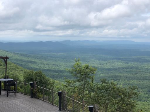 Want to know my route? Just follow the high ridge line as far as you can see into the distance (and then beyond!)