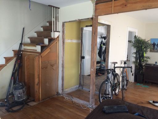 Bikes and home improvement. Love it