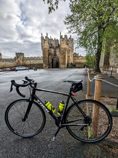 Wet Cold n generally minging at Alnwick this morning