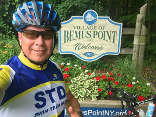 Spreading the gospel of the STD’s in Bemus Point www.swimteamdads.org