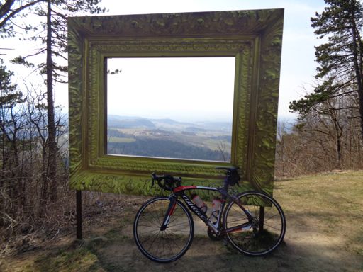 Aussicht aufs Rehgebirge