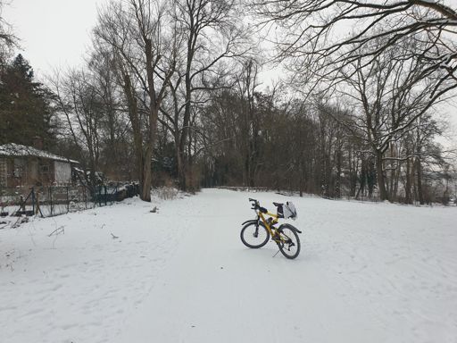 ... verschneiter Havelradweg ...