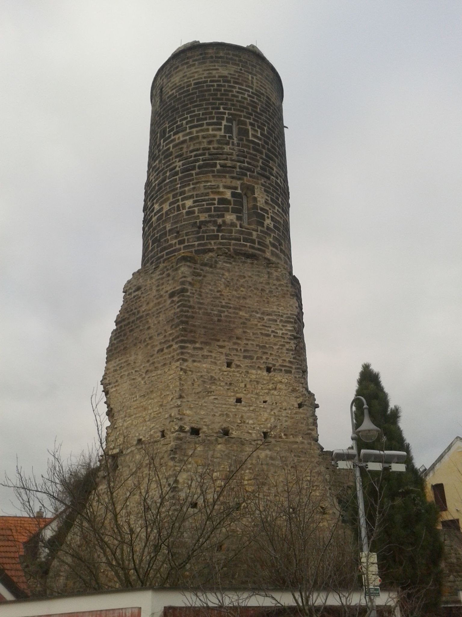 Zřícenina hradu Jenštejna.