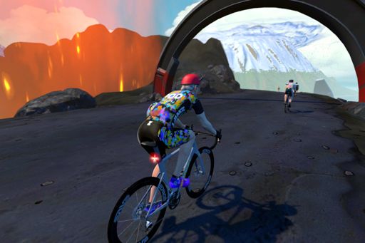 He's going the distance...