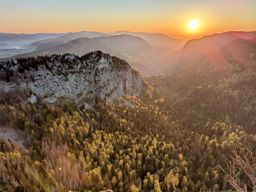 Creux du van, gorges de l’Areuse, retour par le dos d’âne