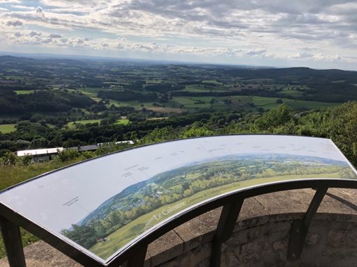 Hoogste punt Chateau-Chinon 👌