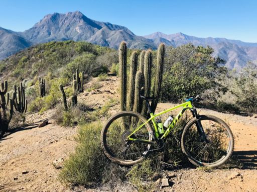 Impresionante el Cerro La Campana de fondo.