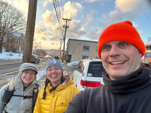 First repeaters of the Village Grind Marathon!