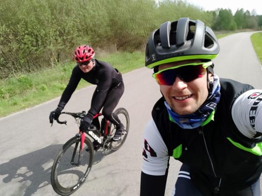 Bardzo ładny odcinek trasy