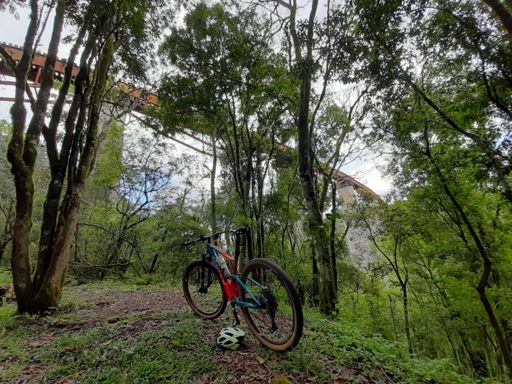 Viaduto Mula Preta em Dois Lajeados...🛤🚵‍♂️🙌😄