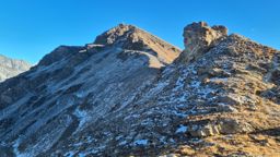 Tour du lac de moiry depuis grimentz, retour par la corne de sorebois