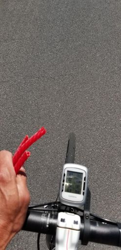 What can gels, shotblocks, etc offer that red vines can't?