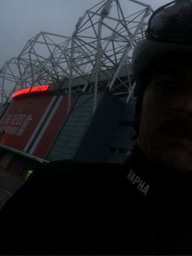 Old Trafford checkpoint