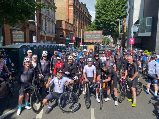 The crew! Wouldn’t have managed this pace without all the onyx weekly ass kicking rides 😝