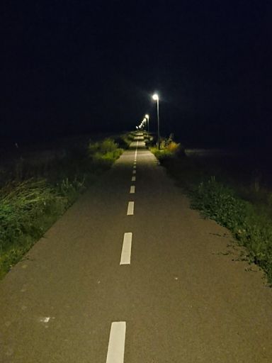 Beleuchtete Radwege ;-)