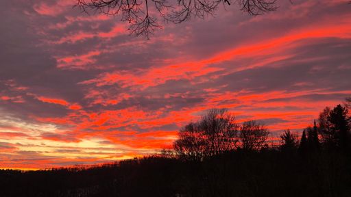 Abendhimmel in Plauen