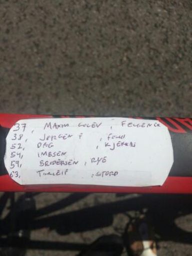 Man to watch - ramma til Stephansen  (sølv)