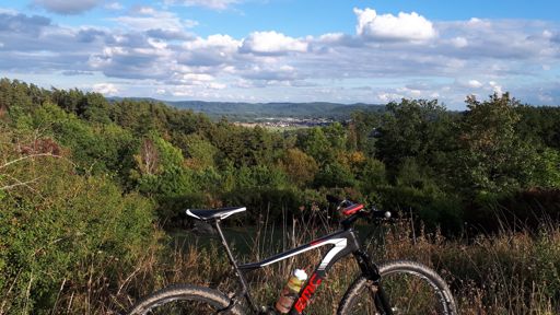 Blick vom Spitzberg Richtung Mitwitz.
