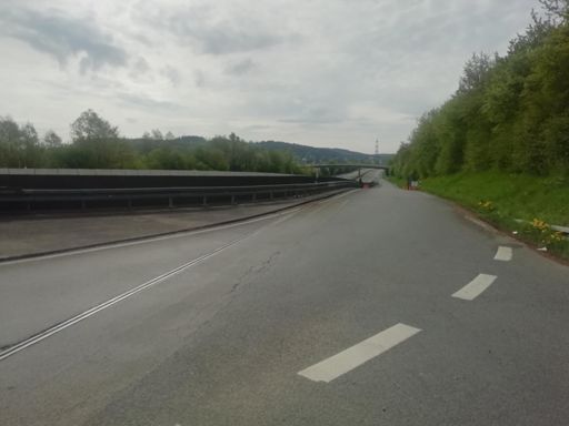 Kurzer Triathlon-Streckenbesuch