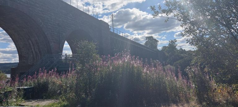 Photo taken from the A836 we would come off then return to for the last 20 miles.