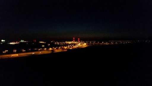 Widok z hasioka na A1 kierunek Częstochowa