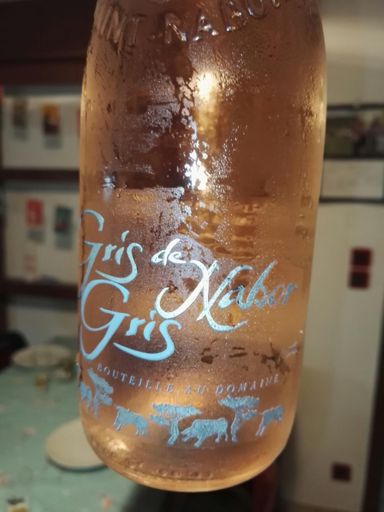 Pour finir la soirée un rosé Nabor après être passé par St Nabor