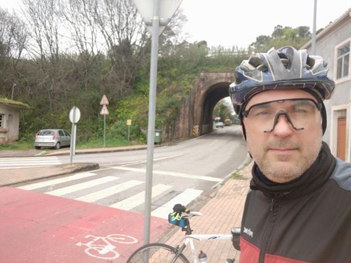 Chegada á Ponte da Portela em Coimbra.🌉