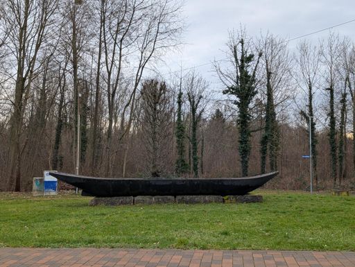 Am Ortsausgang von Rheinsheim