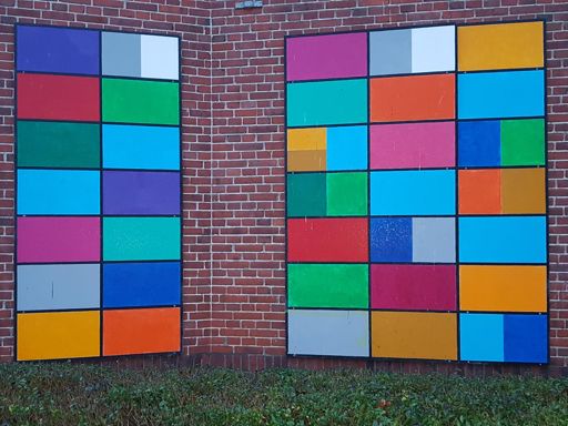 Beetje kleur erbij was vandaag niet verkeerd ( stad Groningen)