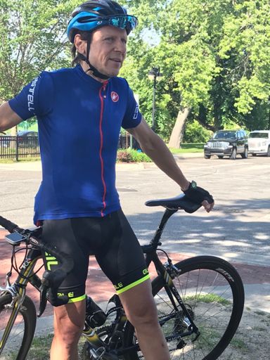 When he’s not taking pictures...