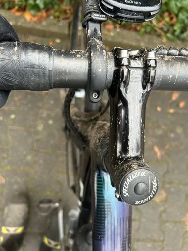 Über die Positionierung der Schutzbleche muss noch einmal nachgedacht werden;-)