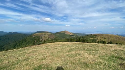 Puy de Clierzou, Puy des Goules, Puy de Pariou, Le Petit Suchet