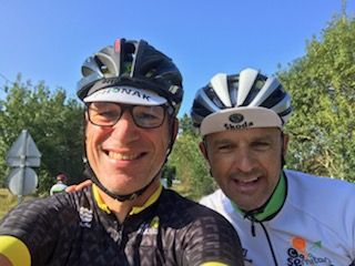 Complicité avec The Finischer du Tour des Flandres ...le Grand Daniel !!!