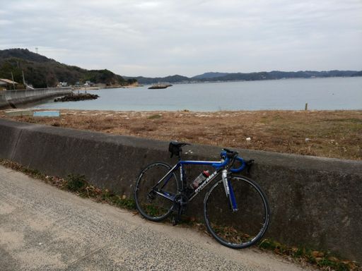 波方町宮崎辺りにて記念撮影