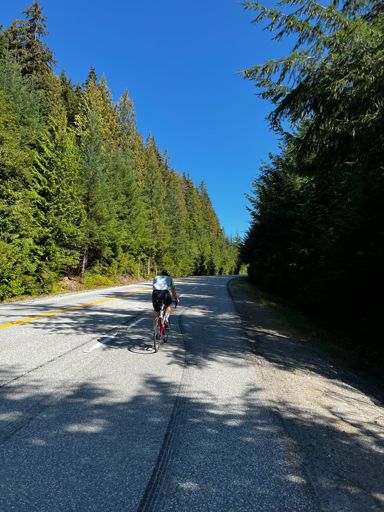 Hittade en fransos att cykla upp med