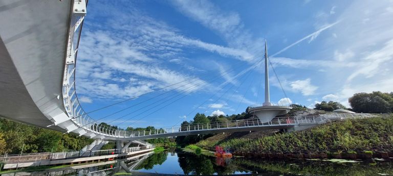 Stockingfield Bridge wins an award. https://www.scape.co.uk/news/2022/stockingfield-bridge-wins-ice-peoples-choice-award-2022
