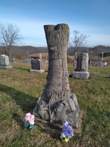 Woodmen of the World Fraternal Grave Marker - The Woodmen of the World organization was probably best known for its gravestones. From 1890 to 1900, WOW’s life insurance policies had a proviso that provided for the grave markers, free of charge for members.