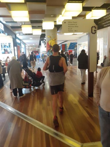 Running thru arcades with Tom