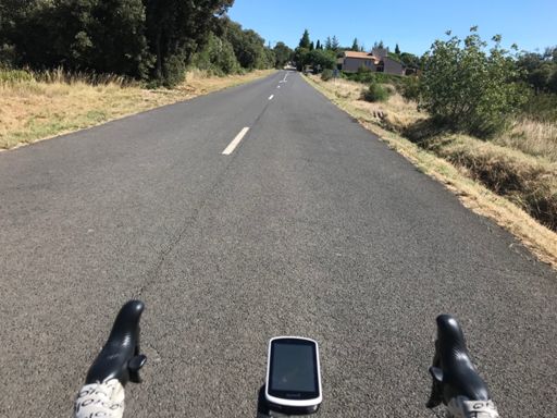 Arrivé à La Boissière.